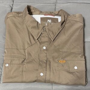 AG Gear long sleeved button down. Size 2X